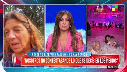 Reneé Cormillot vs. Estefanía Pasquini: "El tema de la plata es una obsesión de ella"