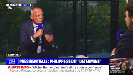 Présidentielle: Édouard Philippe assure "qu'il n'est pas pressé mais déterminé"