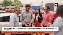 Posadas recibió a cooperativas y empresarios brasileños interesados en el puerto