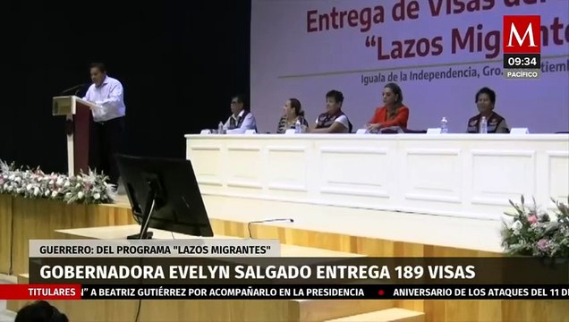 Gobernadora de Guerrero, Evelyn Salgado, entrega 189 visas americanas a adultos mayores