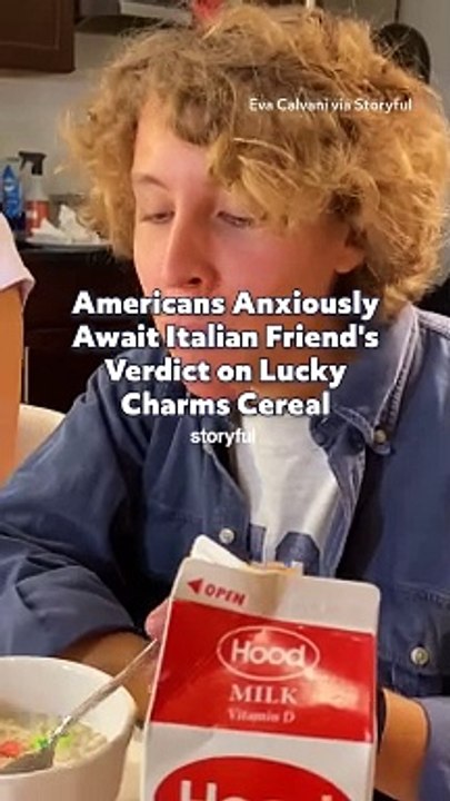 Americans Anxiously Await Italian Friend's Verdict on Lucky Charms Cereal_2