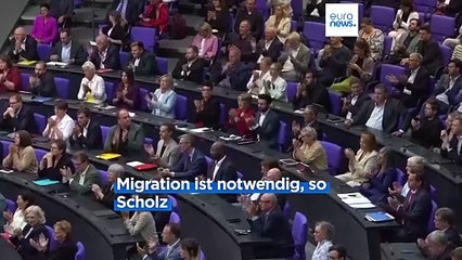 Streit über Migration: Der Kanzler wird laut