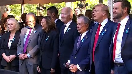 Trump e Kamala se reúnem em Nova York para aniversário do 11/09