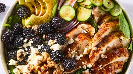 Leftover Jam In The Fridge? Try Making Our Blackberry Chicken Salad