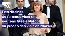 Viols de Mazan: des dizaines de femmes viennent soutenir Gisèle Pelicot lors du procès