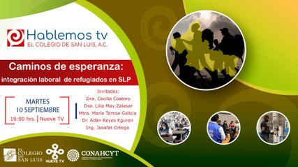#HablemosTV sobre la integración laboral de refugiados en SLP