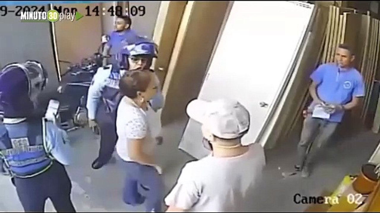 Nueva agresión durante operativo de movilidad en Bello ciudadano ataca a agente de tránsito
