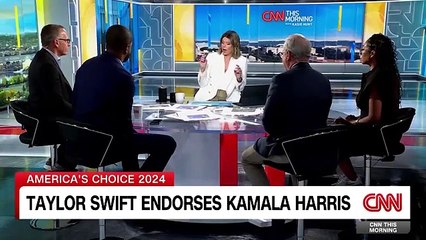 Hear Trump’s reaction to Taylor Swift endorsing Kamala Harris