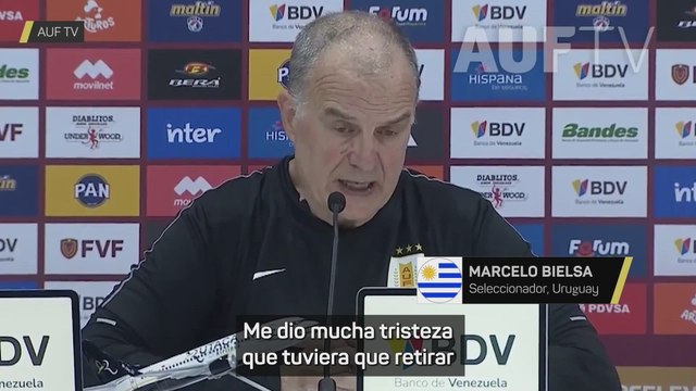 MARCELO BIELSA rueda de PRENSA tras el URUGUAY vs VENEZUELA