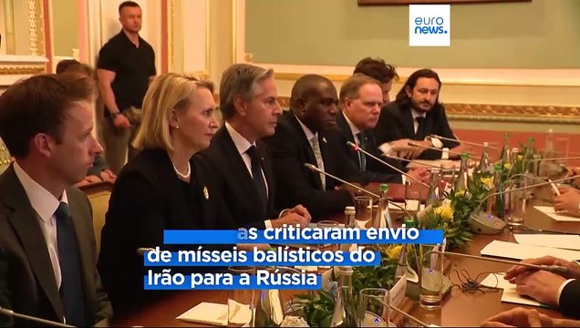 Reino Unido e EUA anunciam pacote de ajuda de mil milhões de euros para a Ucrânia