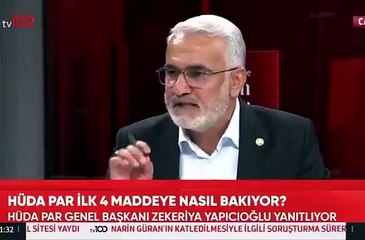HÜDAPAR Anayasa'nın ilk dört maddesinin değiştirilmesini istedi