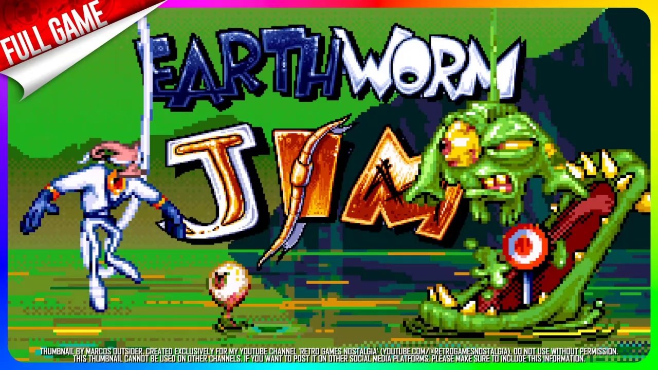 Earthworm Jim [SNES ‧ US]
