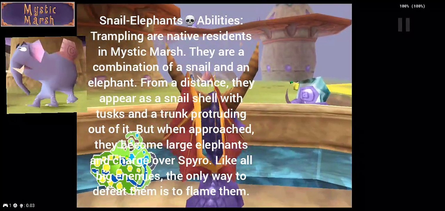 Spyro 2 Ripto's Rage/Gateway to Glimmer Walkthrough Part 18 100%