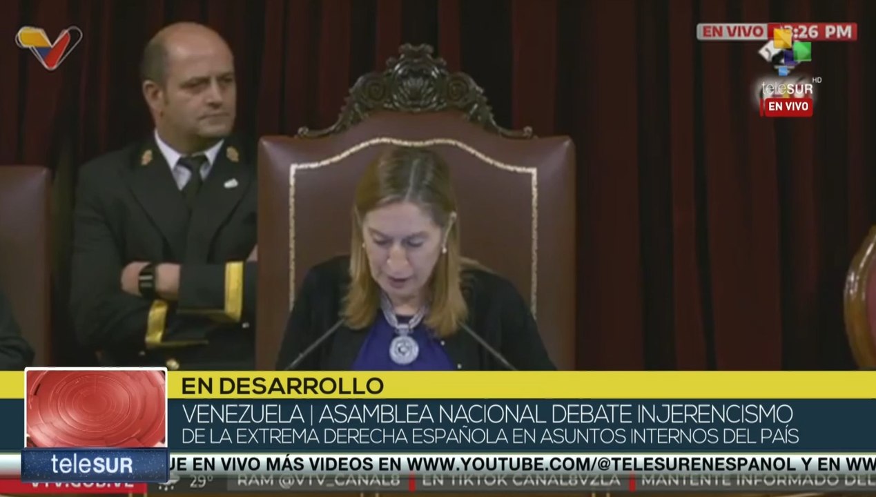 Asamblea Nacional debatió sobre injerencia del parlamento español en asuntos de Venezuela