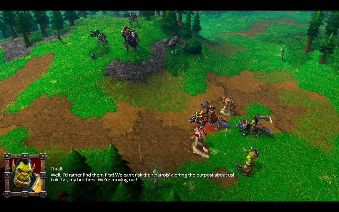 thrall all dialogue/cutscenes warcraft 3 reforged
