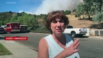 ‘Hellish’ Scene Unfolds as Wildfire Races Toward California Mountain Community