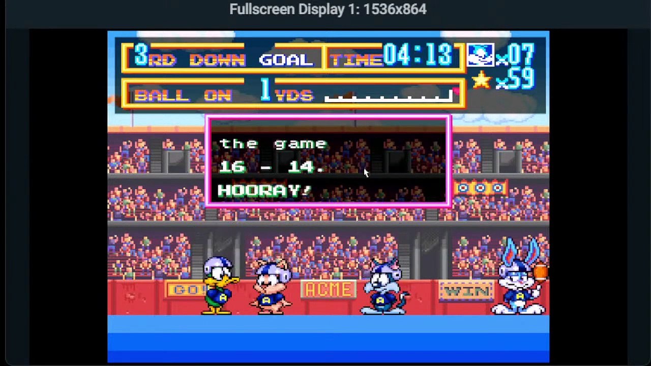 SNES Tiny Toons pt 2