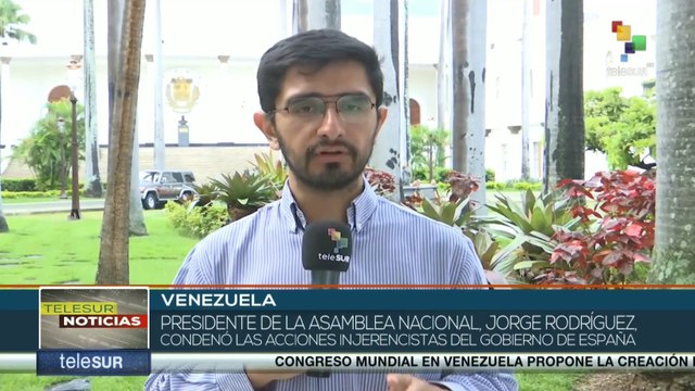 Jorge Rodríguez sugiere romper relaciones con España