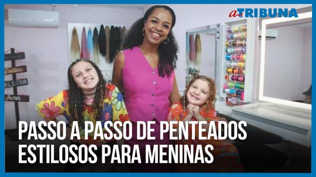 Passo a passo de penteados estilosos para meninas | Como Fazer