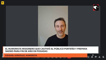 El humorista misionero que cautivó al público porteño y prepara shows para fin de año en Posadas