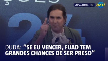 Duda Salabert: "Se eu for eleita, Fuad tem muita chance de ser preso"