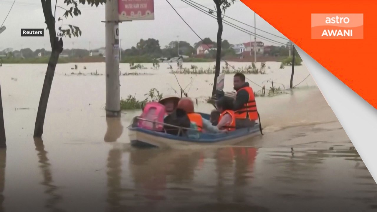 Taufan Yagi ragut 141 nyawa di Vietnam