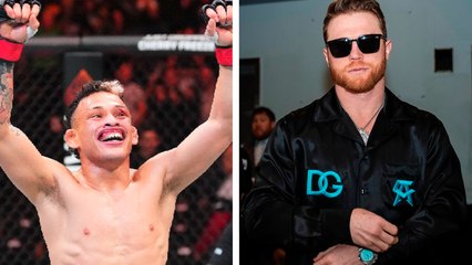 Ronaldo 'Lazy Boy' Rodríguez se emociona por conocer a Canelo Álvarez previo a sus respectivos combates en Las Vegas