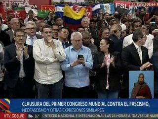 Presidente Nicolás Maduro aprueba la creación del Comité Internacional Antifascistas