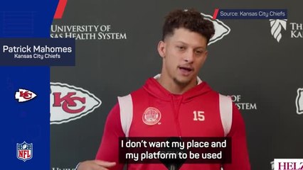 Download Video: Mahomes will not endorse anybody for president