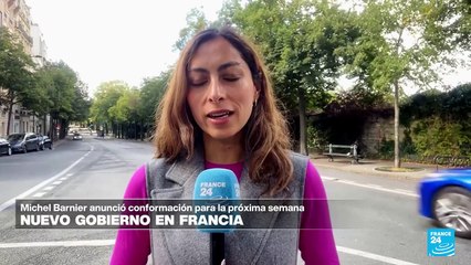 Informe desde París: Michel Barnier promete conformar Gobierno para la próxima semana