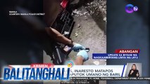 Nag-AWOL na pulis, inaresto matapos ilang beses magpaputok umano ng baril | Balitanghali