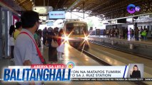 LRT-2, balik-operasyon na matapos tumirik ang isang tren nito sa J. Ruiz station | Balitanghali