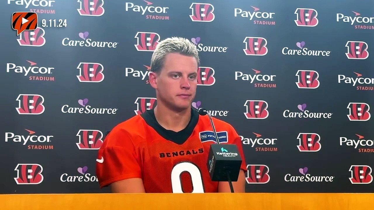 Cincinnati Bengals QB Joe Burrow on Wrist Flexing