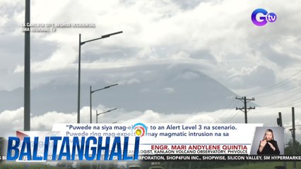 PHIVOLCS - Bulkang Kanlaon, maaaring itaas sa alert level 3; mga residente, nakaalerto sa posibleng forced evacuation | Balitanghali