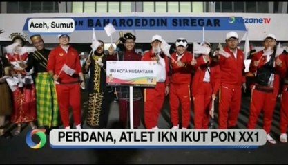 Perdana, Atlet IKN Ikut PON XXI