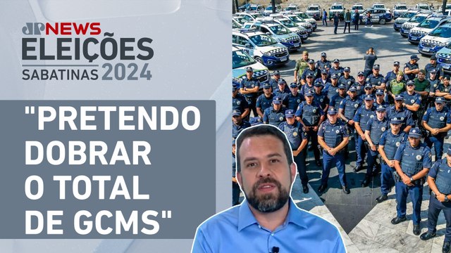 Boulos detalha plano para meio ambiente, segurança pública e educação em SP | SABATINA JP