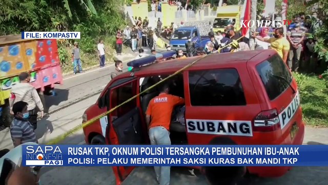 Terkini! Oknum Polisi di Subang Ditetapkan Sebagai Tersangka Kasus Pembunuhan Ibu-Anak 2021 Lalu