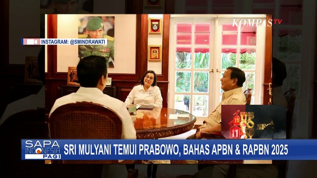 Tak Hanya Bahas APBN 2024-RAPBN 2025, Sri Mulyani Juga Minta Arahan Prabowo soal Proker Tahun Depan