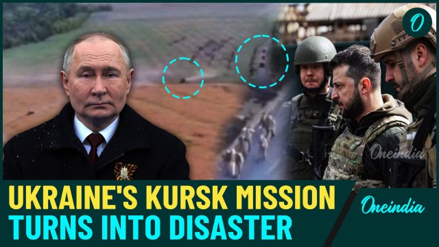 VIDEO| Ukrainian Troops on the Run: Putin's Army Drive Back Offensive in Kursk, POWs Taken