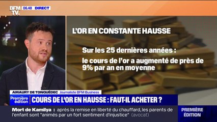 Cours de l'or en hausse: faut-il en acheter?