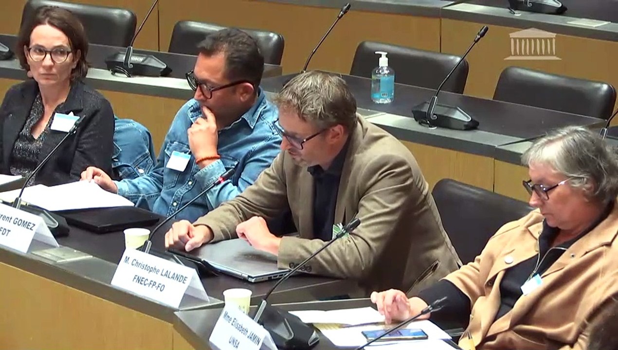 Commission des affaires culturelles :  Table ronde sur la rentrée scolaire réunissant des représentants des syndicats représentatifs d’enseignants du second degré - Mercredi 11 septembre 2024