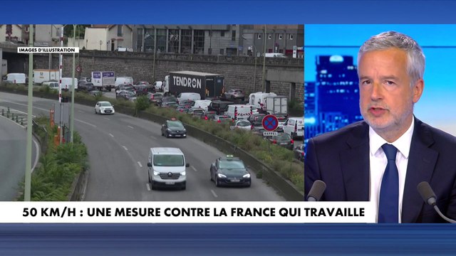 L'édito de Romain Desarbres : «50 km/h sur le périphérique : une mesure contre la France qui travaille»