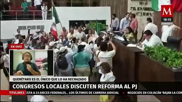 Congreso de Yucatán aprueba minuta de la reforma al Poder Judicial