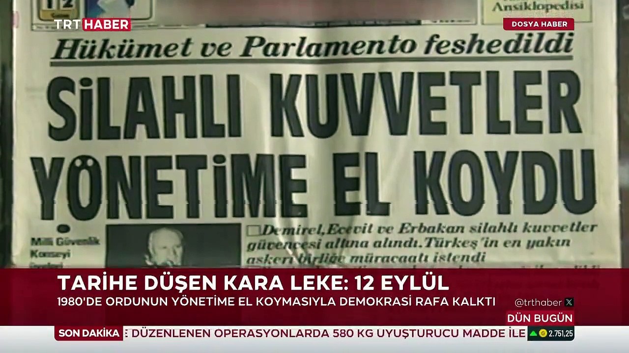 Tarihe düşen kara leke: 12 Eylül