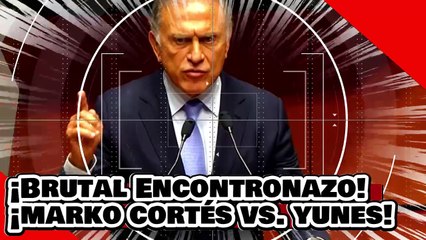 ¡VE! ¡brutal encontronazo! ¡Marko llama cobarde y traidor a Yunes y se dan hasta con la silla!