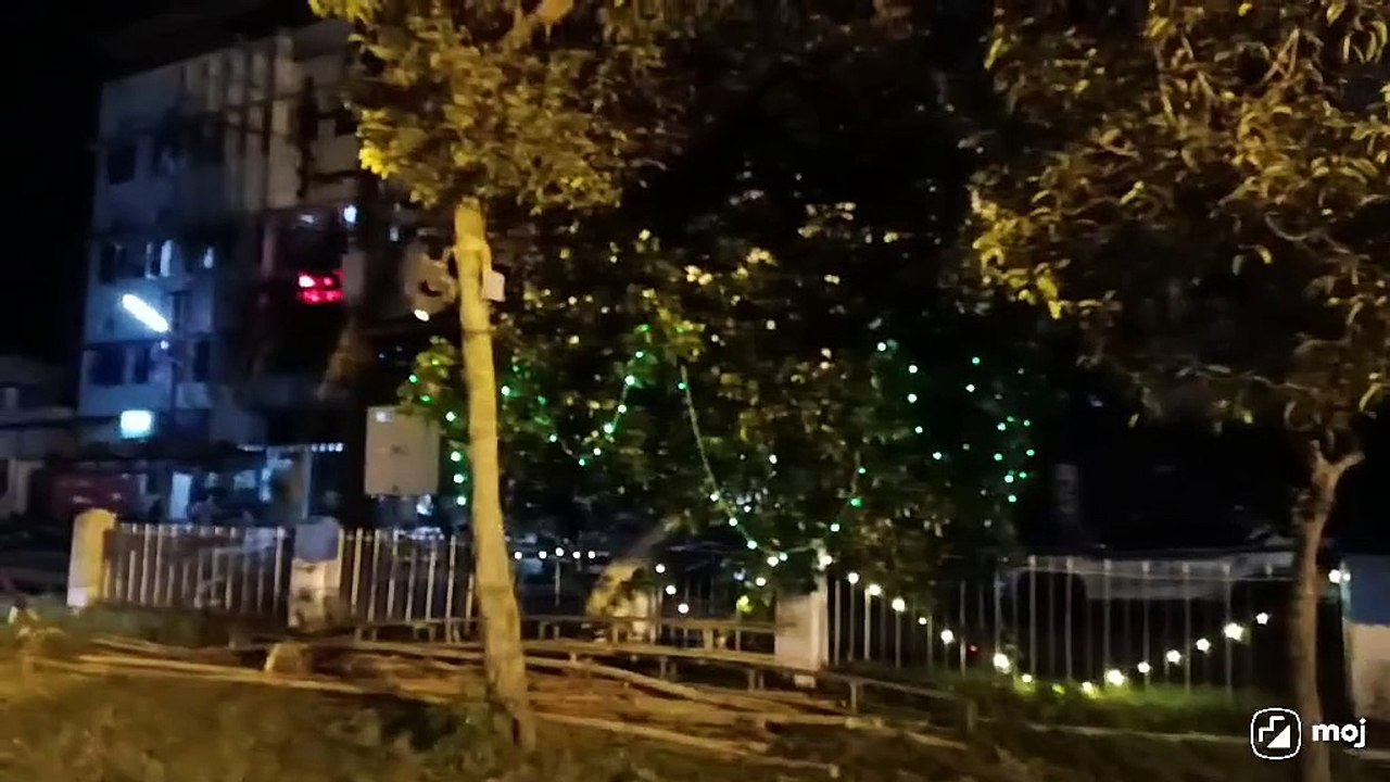 Decorated  Ganesh chaturthi pandel  of kalyani.