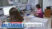 Mahigit P34B na pondo, nailabas na ng DBM para sa salary increase ng gov't employees | Balitanghali