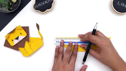 Paper lion Craft / How to Make lion With Paper At Home / Paper Craft / Easy Paper lion