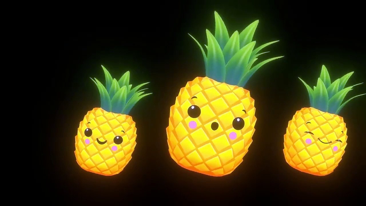 Hey Bear Sensory - Disco Fruit Party! - Fun video with music and dancing !_HD