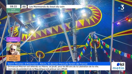 Saint Nicolas d'Aliermont - Kévin, le dernier Hercule forain de France